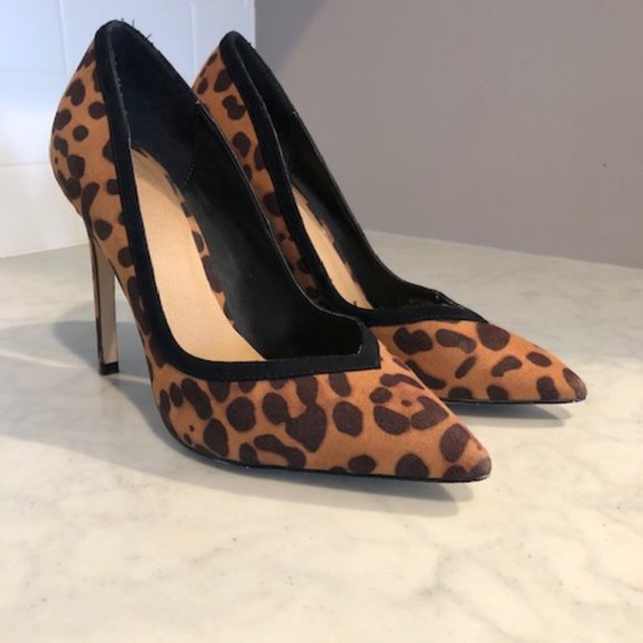 ASOS PIXIE LEOPARD PUMPS SIZE 7.5 - Picture 2 of 5